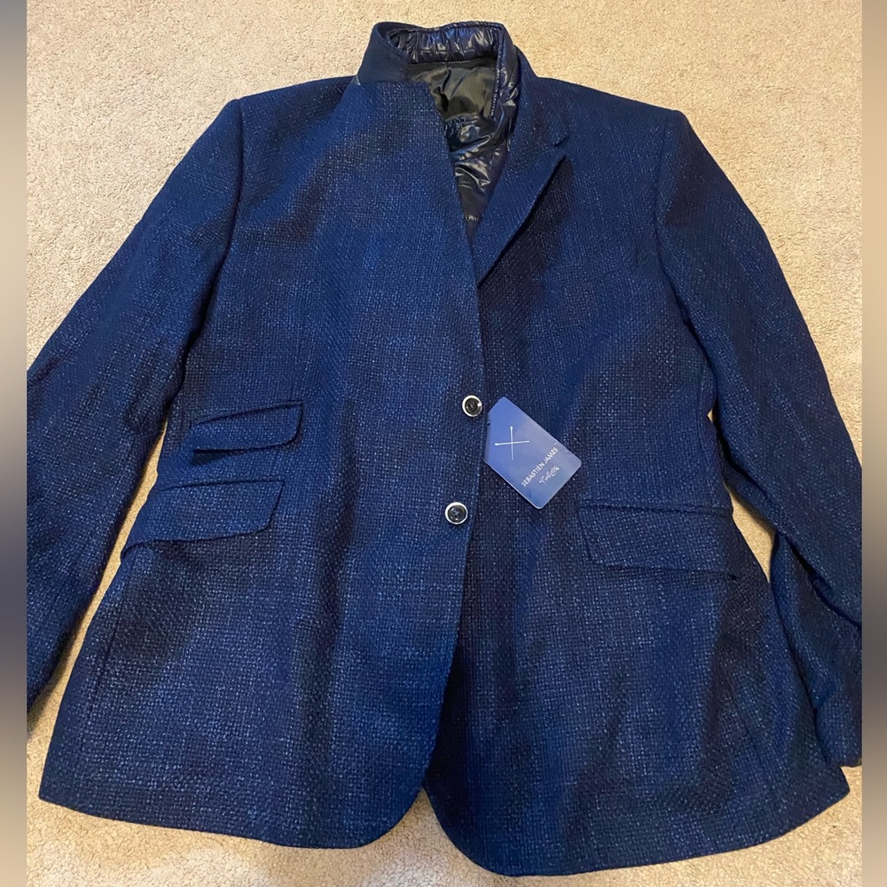VINTAGE sebastion james luxury blazer coat